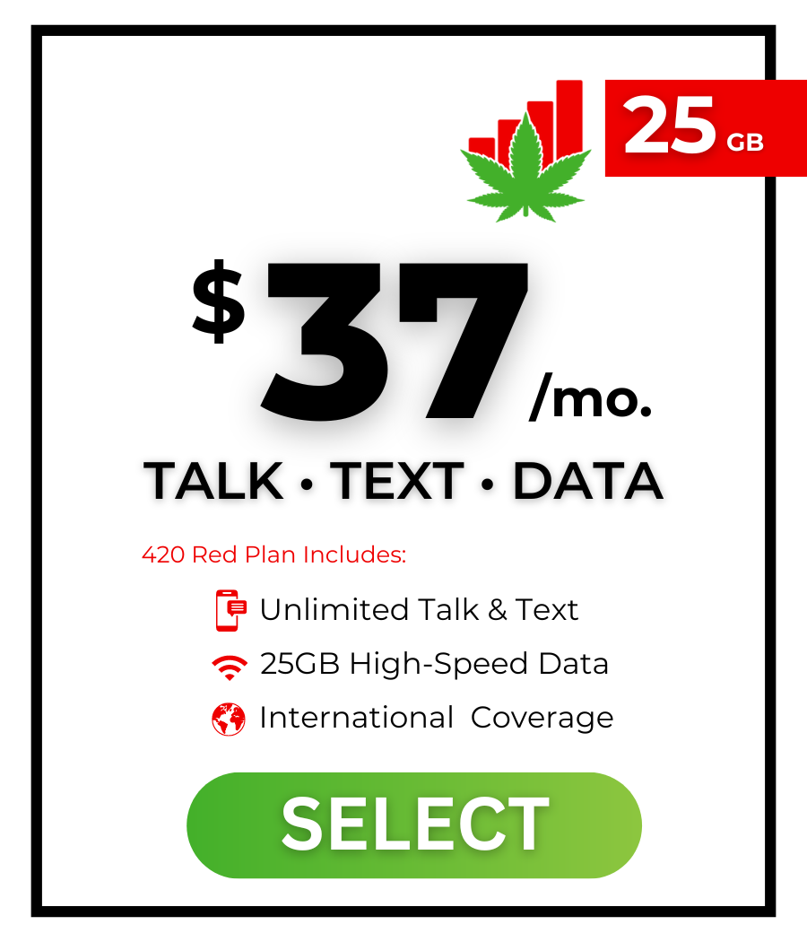 Unlimited talk, text and data with 25GB